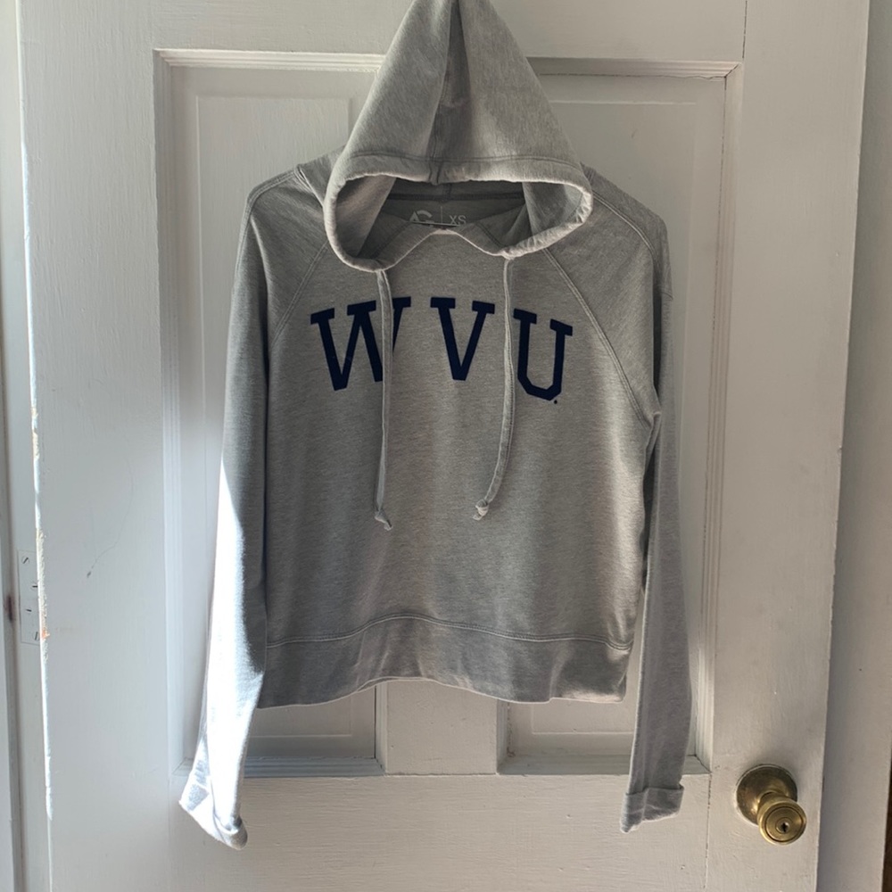 WVU Cropped Hoodie